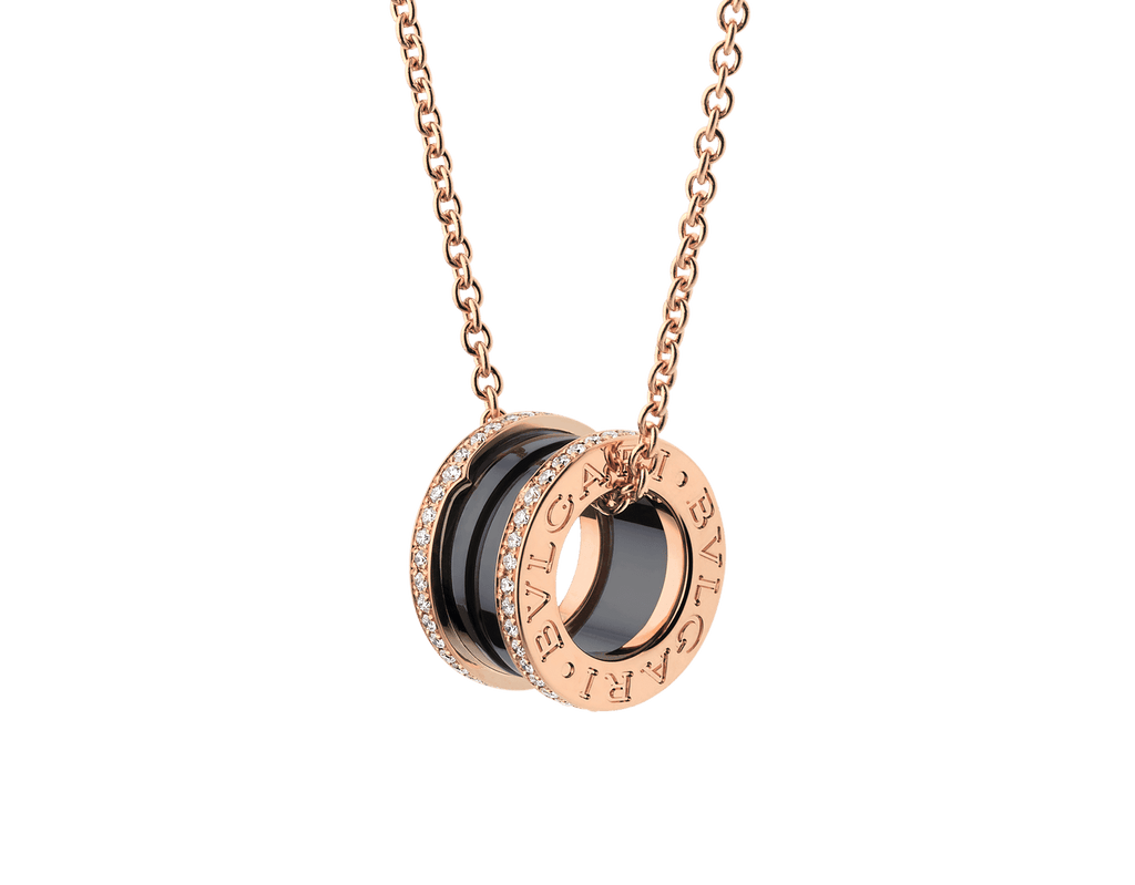 18K B.ZERO1 Edge Diamonds Necklace