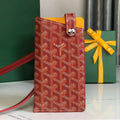 MONTMARTRE GM CASE 18 IN CLASSIC RED GOYARDINE CANVAS