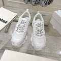 DIOR 25S CHRONO SNEAKER 45MM IN MESH WITH WHITE CALFSKIN