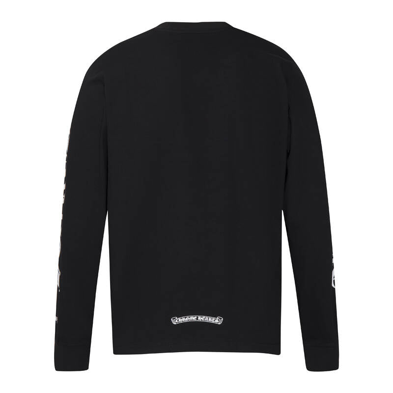 CHROME-HEARTS Men's Long-Sleeve T-shirt Sweatshirt K9011