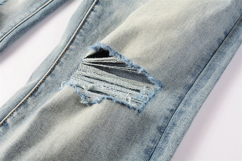 Men's Purple Jeans 9013