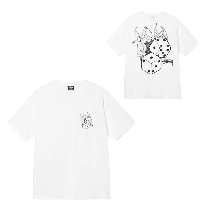 Stussy T Shirts Casual Versatile Loose T Shirts Couple