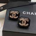 18K  Chanel Resin Earrings