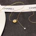 18K  Chanel Gold Necklace