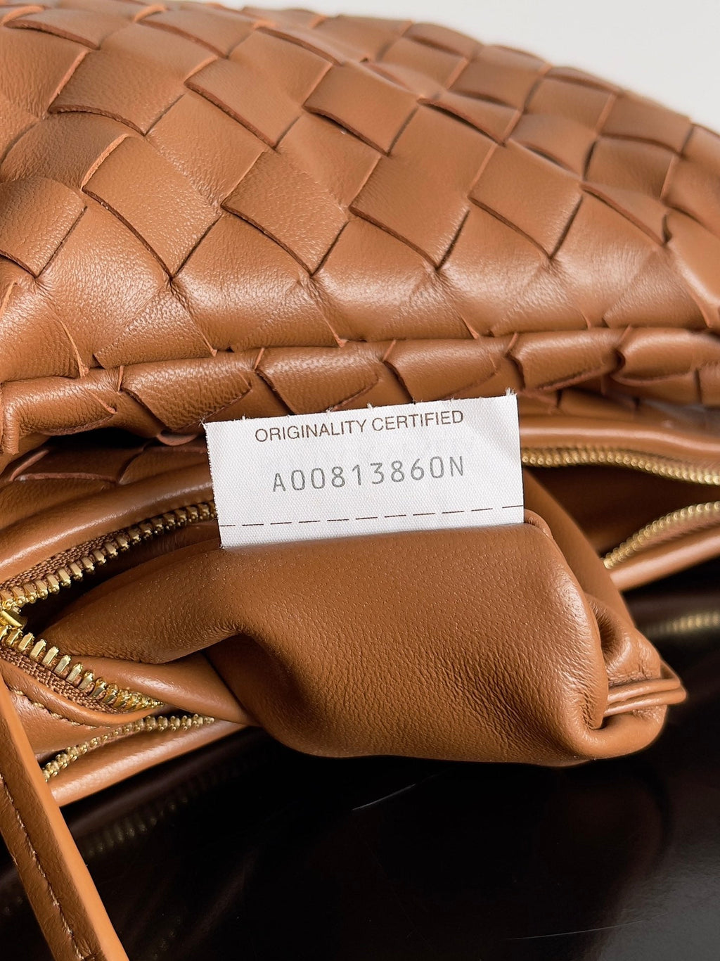MEDIUM GEMELLI SHOULDER BAG 36 IN BROWN LAMBSKIN